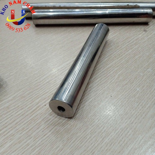 Nam châm thanh phi 25x150mm lực từ 9000-1000 Gauss